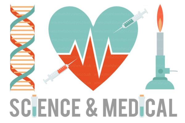 自然&amp;医疗主题设计免费剪贴画素材 Science &amp; Medical Clipart Graphics