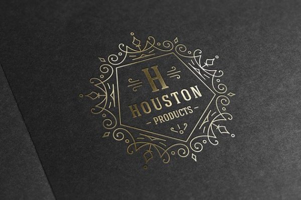 奢华饰品 Logo 模板 Luxury ornament logo