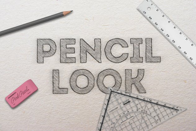 逼真水彩文本文字特效样式 Watercolor Scene Text Mockups插图(8)