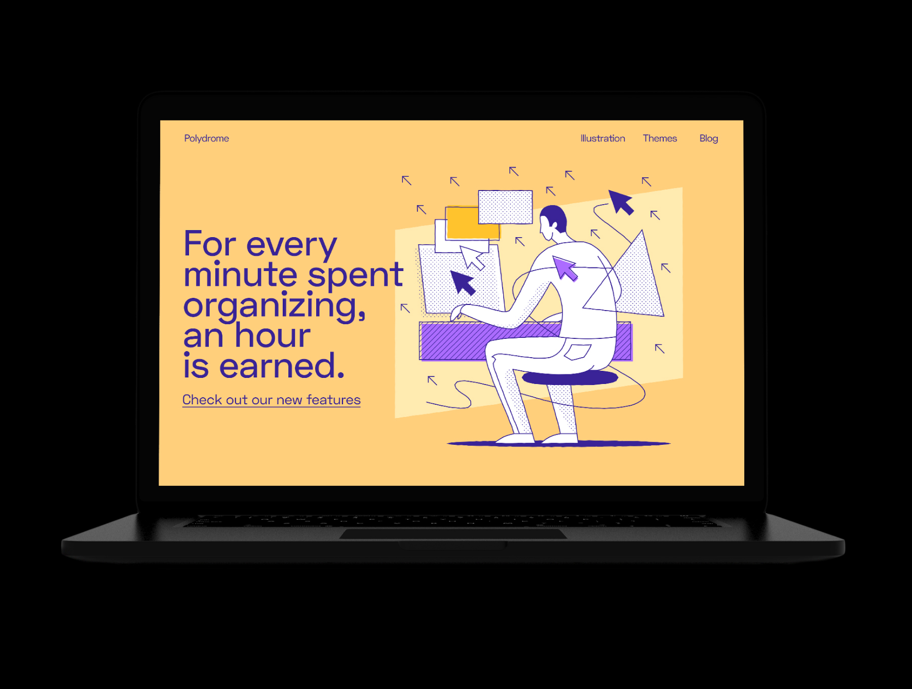 素材库下午茶：20个几何图形图案矢量插画素材库精选集插图(4)