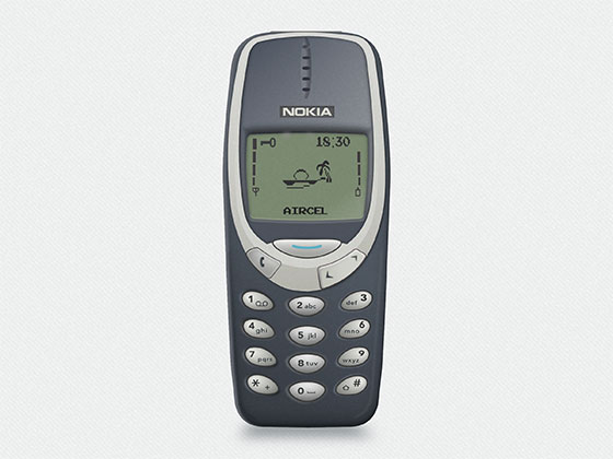 Nokia 3310 模型素材之家精选sketch素材