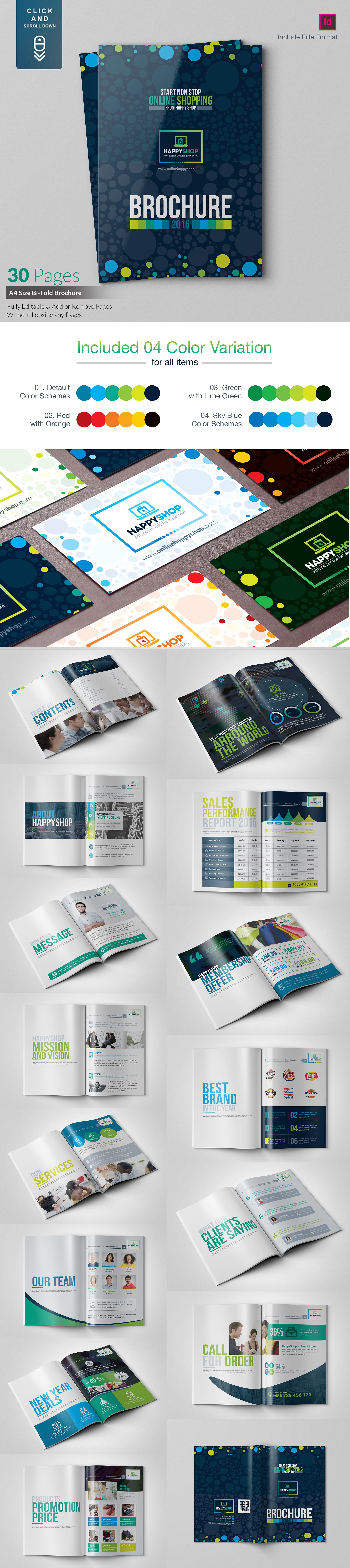 15合1小册子模板合辑下载 Brochure Bundle [indd,eps] 1.22GB插图(1)