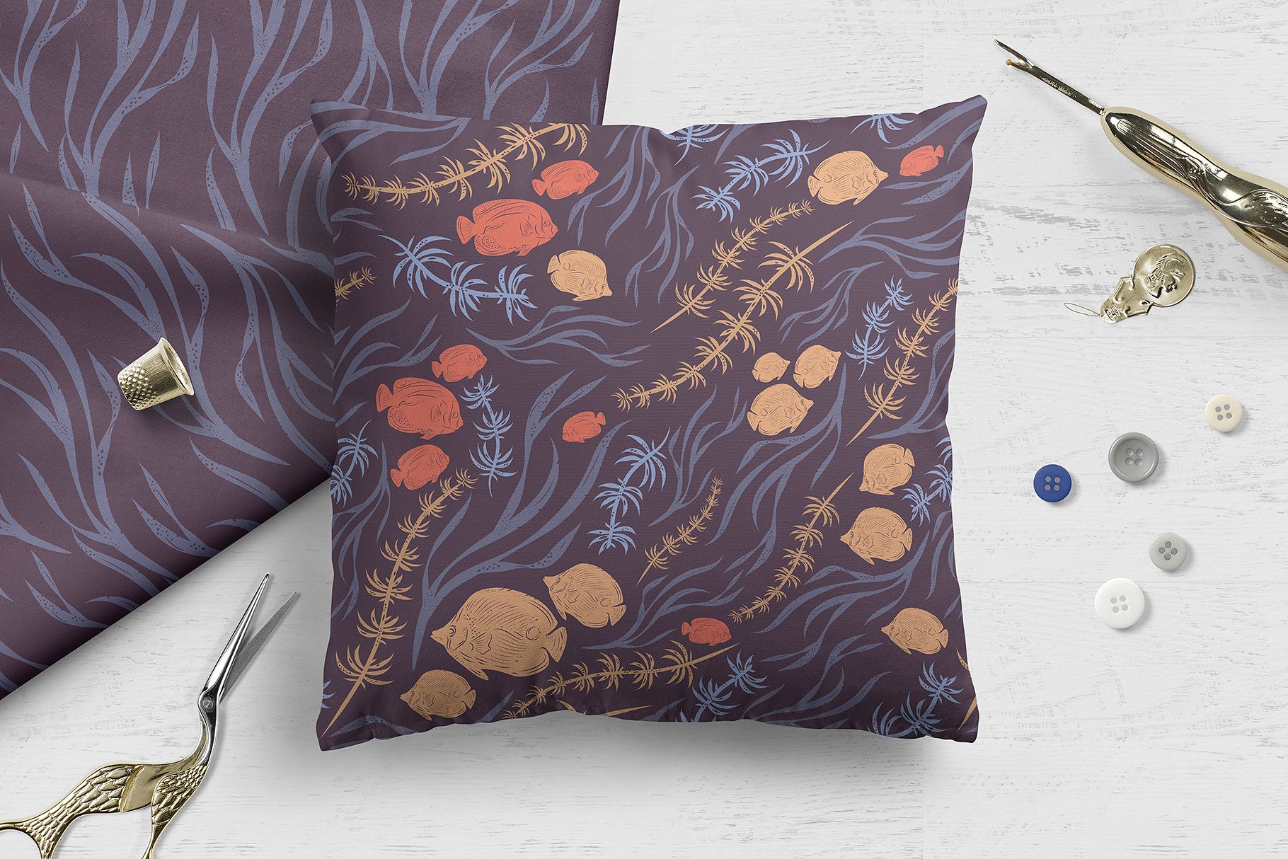 水下王国图形设计工具包 Underwater Kingdom Graphics Toolkit插图(3)