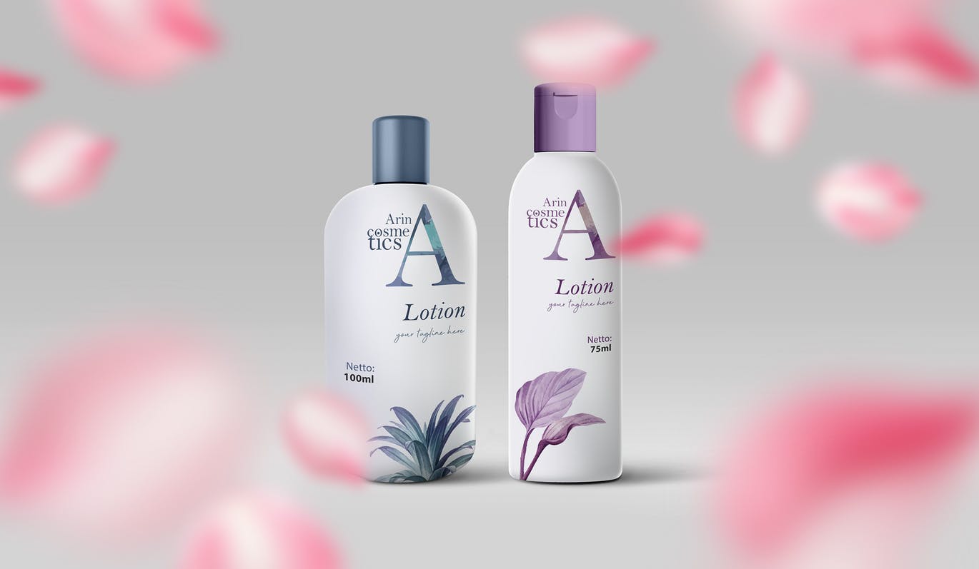 化妆品/护肤品包装设计展示样机合集 Bottle Mock-Up Collections插图(9)