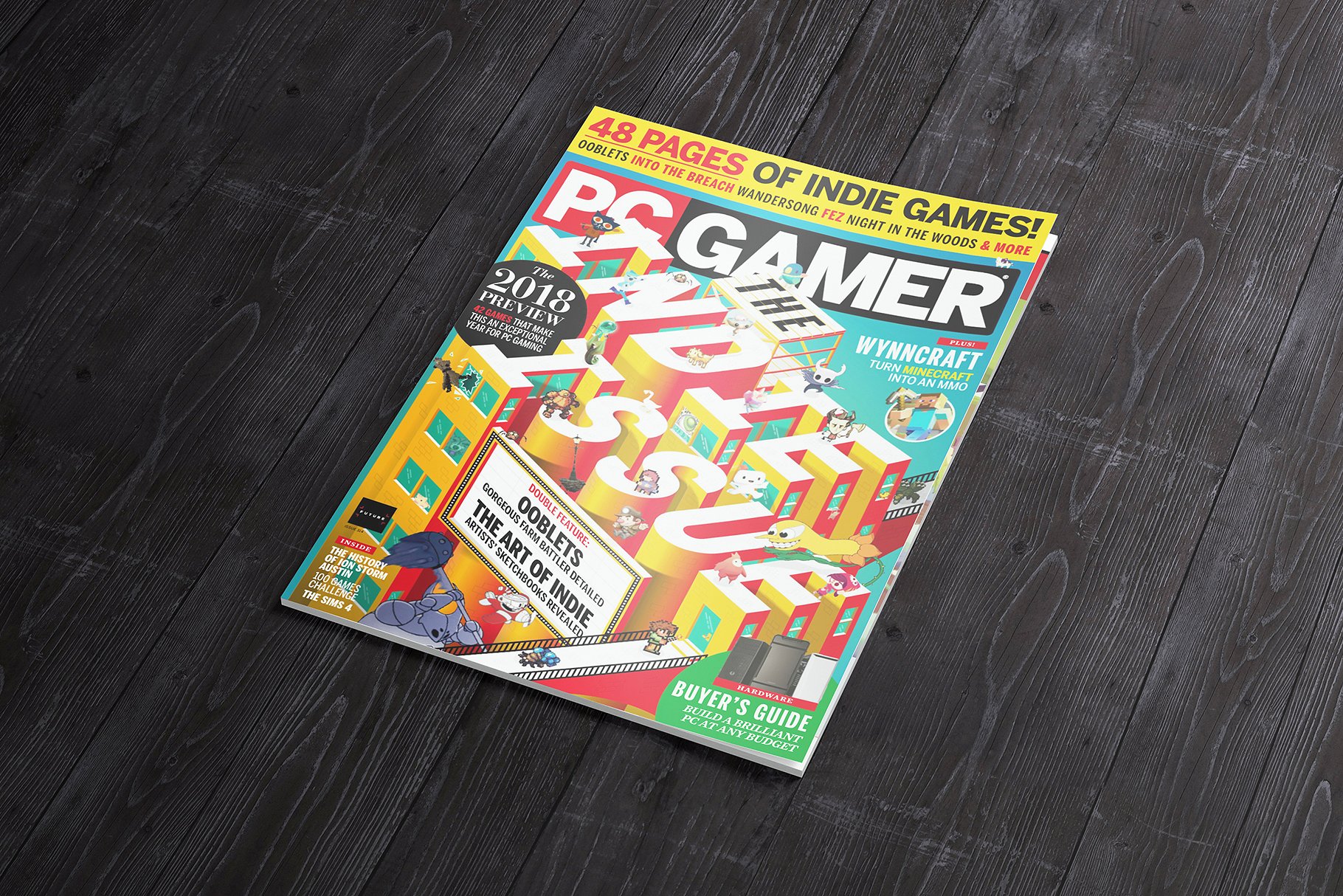 A5规格杂志样机模板 A5 Magazine Mockups v.1插图(5)