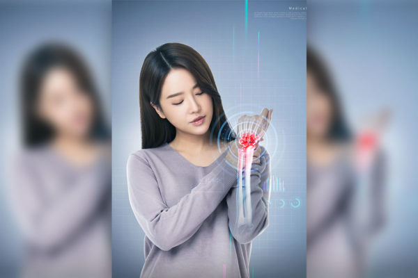 手指关节炎医学主题海报psd素材