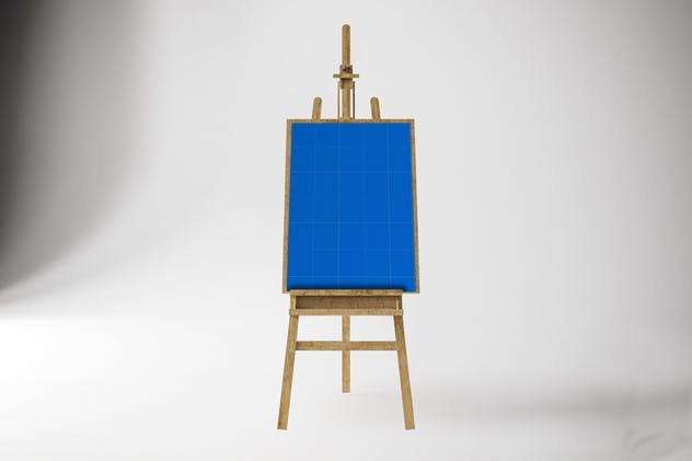 油画艺术作品展示样机 Art Canvas in studio插图(9)