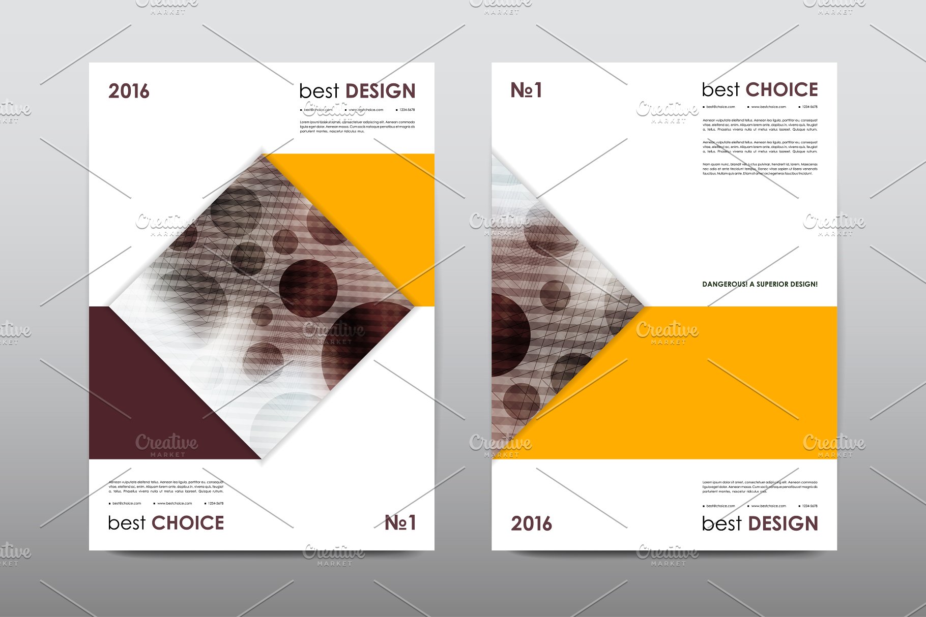 50+商业企业宣传小册子模板 50+ Business Brochures Bundle插图(45)