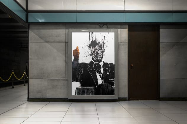 户外广告海报传单设计预览样机套装 Flyer Poster Mockup Bundle – Advertising Outdoor插图(9)