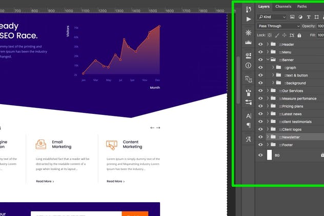 SEO业务着陆页多用途网站设计模板 SEO Landing One Page Service Multipurpose Template插图(4)