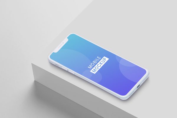 iPhone手机渲染图样机模板 Mobile Mockups