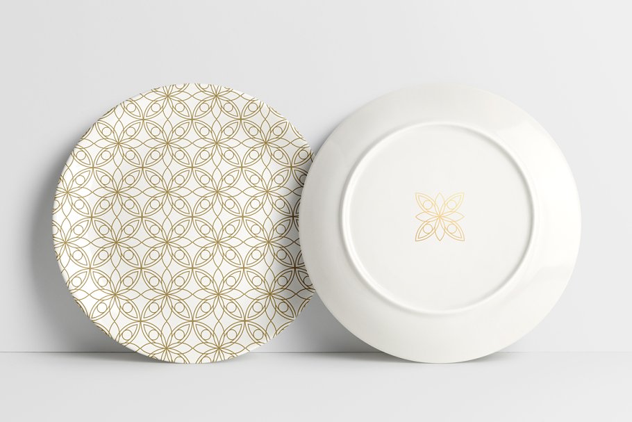 伊斯兰教艺术风格几何图案纹理合集 Geometric Patterns Islamic Ed.插图(2)