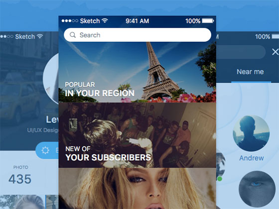 Kateing UI Kit素材之家精选sketch素材