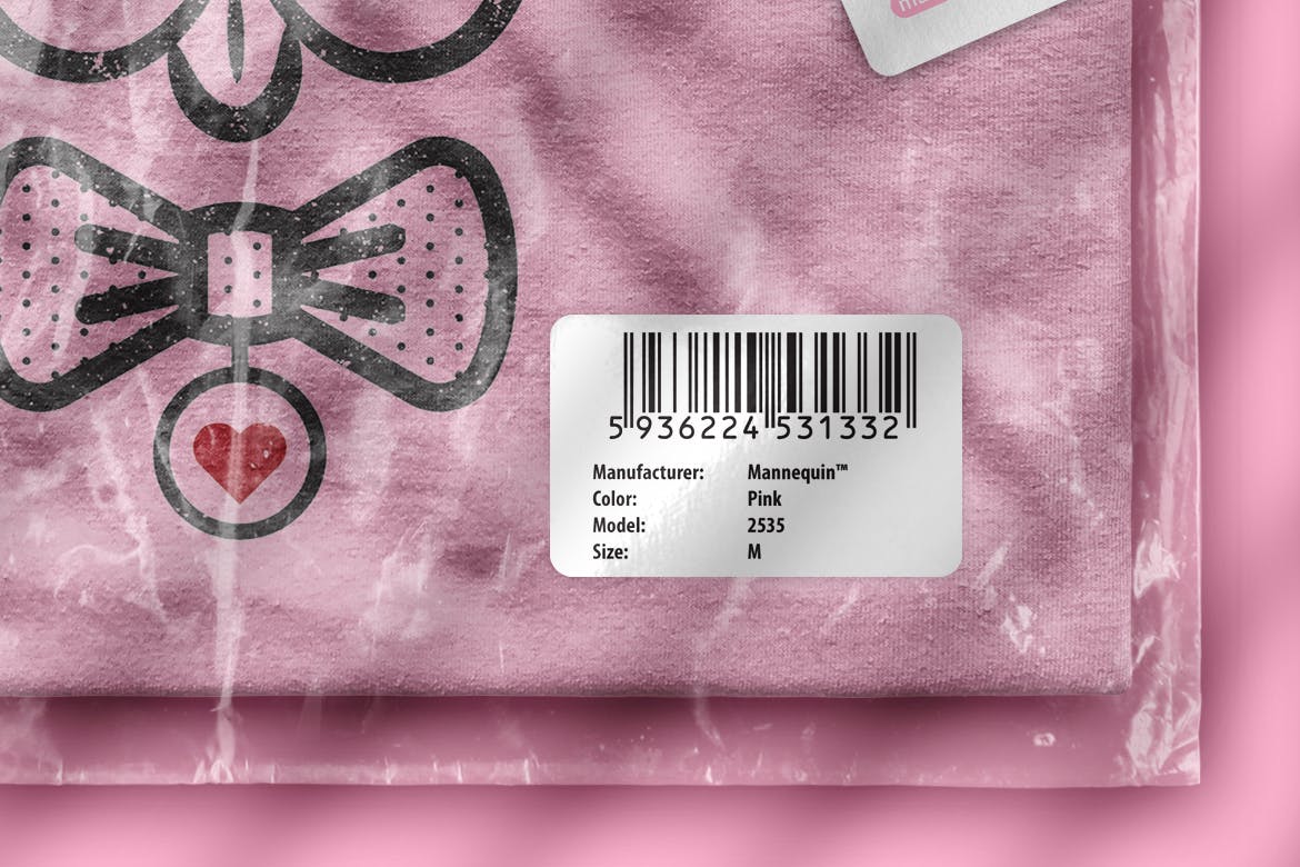 品牌T恤Logo设计效果图预览样机素材库精选 Packaged T-Shirt Scene Mockup插图(5)