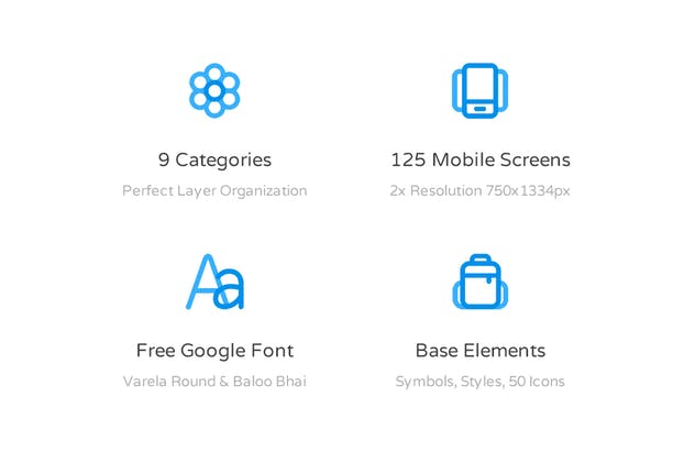 社交电商类 APP UI 套件 Liberty Mobile UI Kit插图(2)