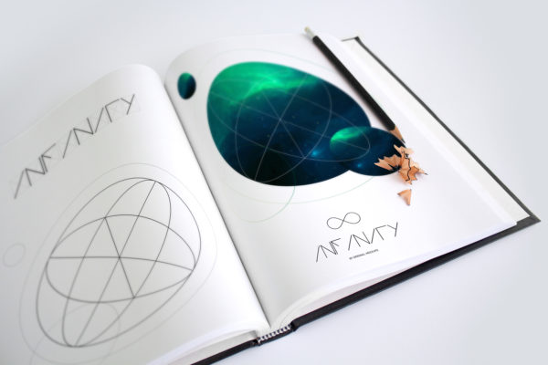 手绘插画艺术创造演示手绘本样机模板1 Art Book Mockup 1