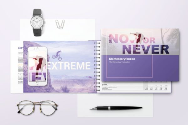 精装封面设计活页笔记本样机V2 Spiral Hardbound Book With Folder Cover Mockups 02