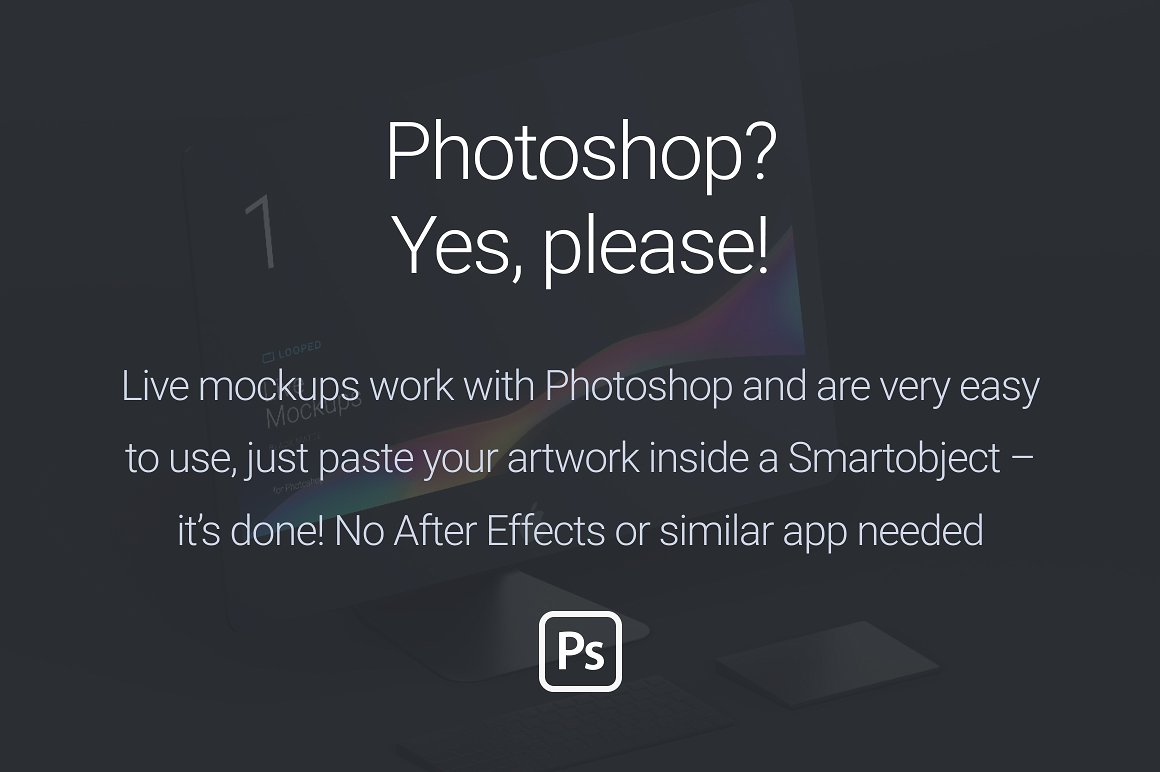 Apple设备动态样机合集[酷黑版本] Looped Animated Mockups | White插图(3)
