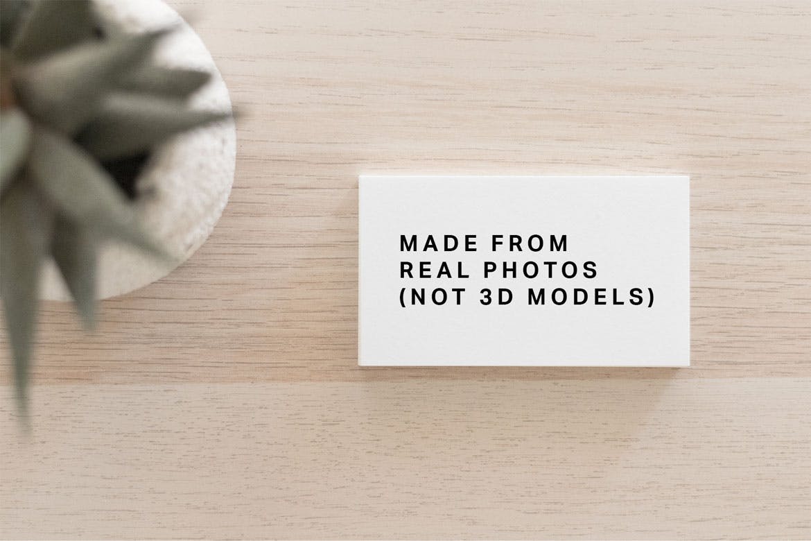 16个极简主义的名片设计VI样机展示模型mockups插图(4)