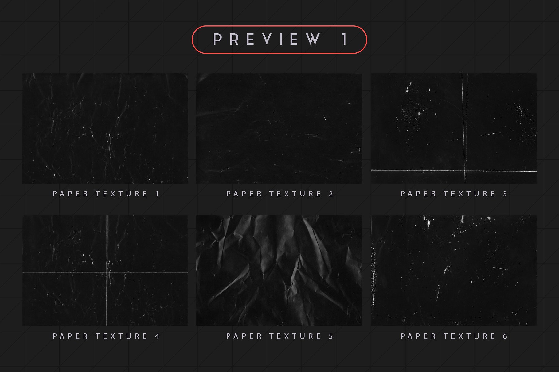 炫酷黑色纸张图层纹理 Black Paper Textures插图(7)