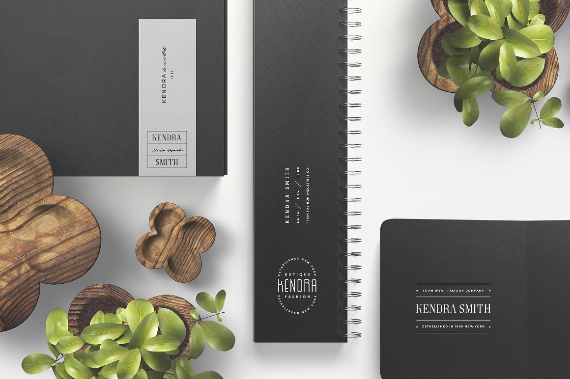 50款时尚行业品牌Logo模板 50 Branding Fashion Minimal Logos插图(5)