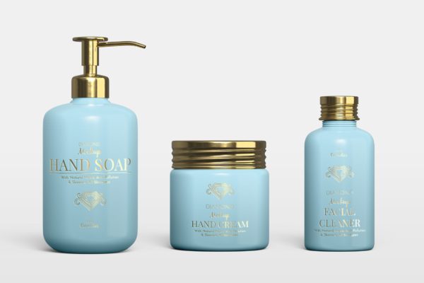 化妆品外包装设计效果图样机模板 Cosmetics Mock-Up Template