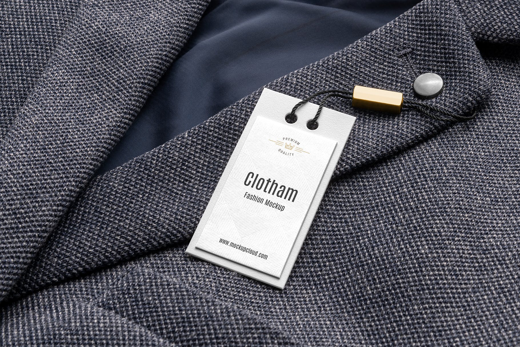 Styline系列服装标签＆吊牌VI设计素材库精选模板v1 Styline – Apparel Labels and Tags Mockups vol 1插图(5)