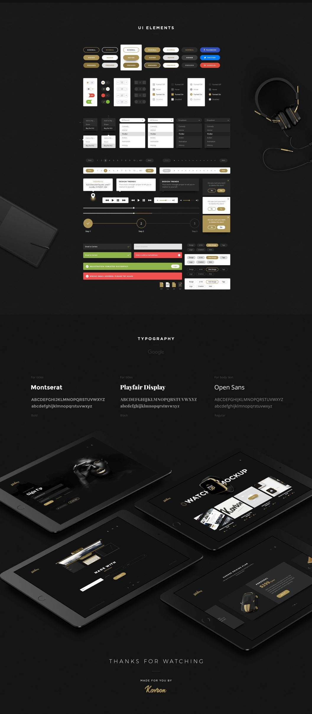 高质量高逼格的网页设计 UI 套件 Milestone UI Kit插图(1)