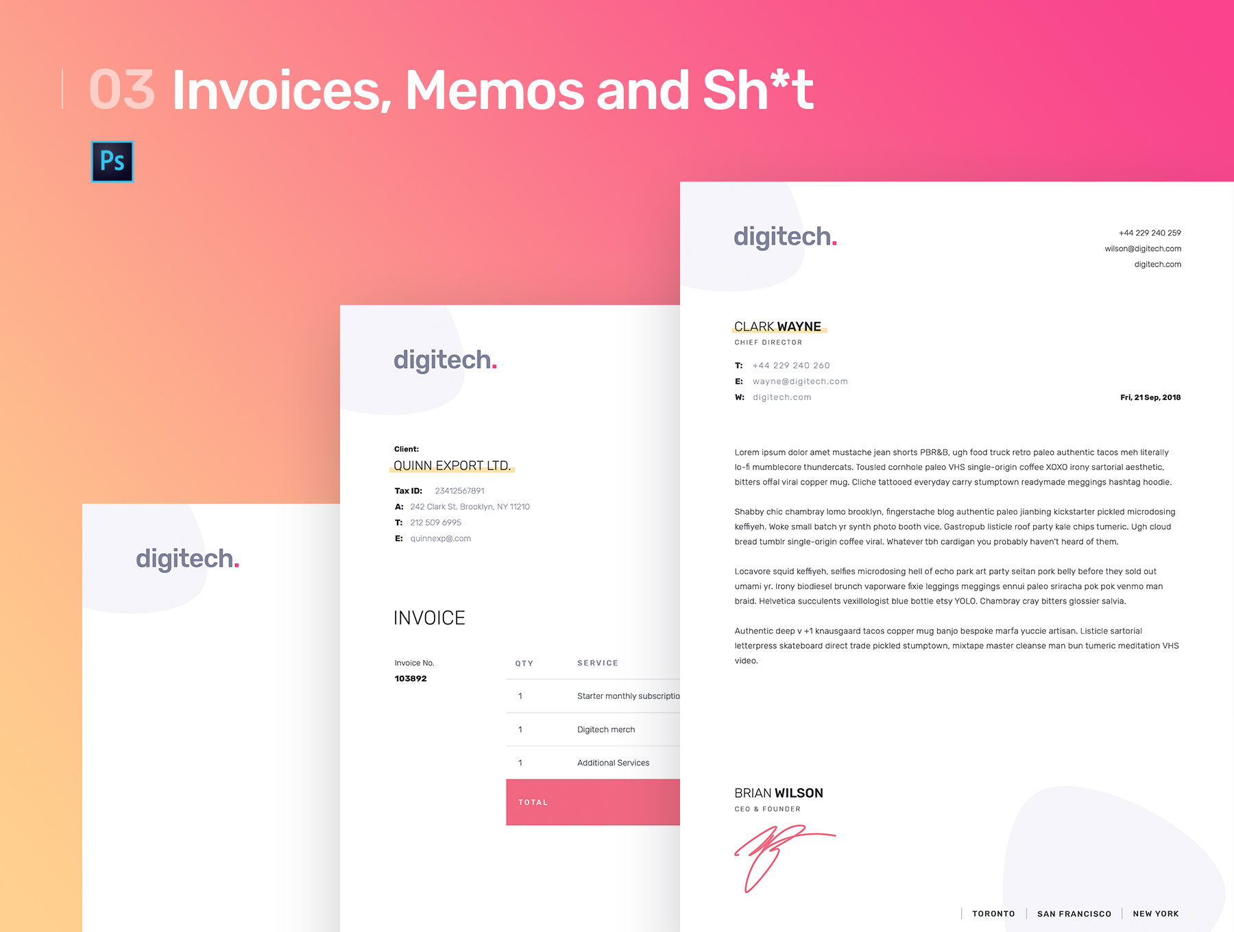 素材库下午茶：时尚品牌响应式email邮件平台网页设计模板下载[Sketch,XD,PSD]插图(3)