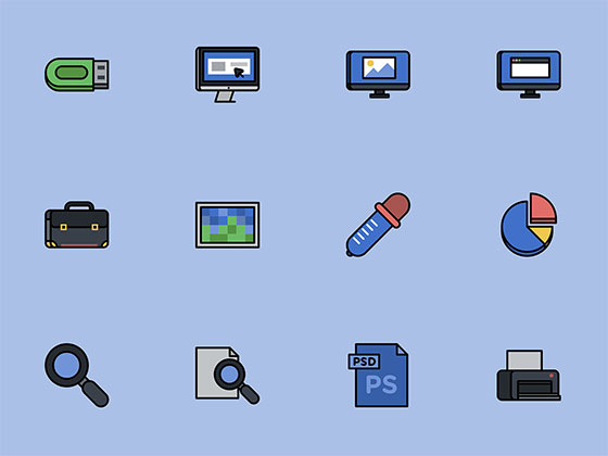 50 枚设计工具元素图标素材之家精选sketch素材