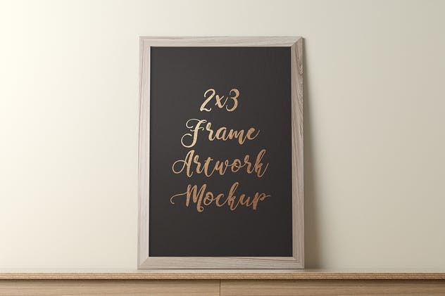 实木画框样机模板 Frame Artwork Set插图(2)