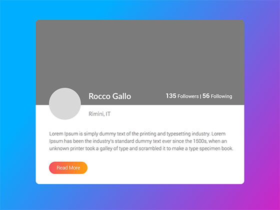 Card Template素材之家精选sketch素材