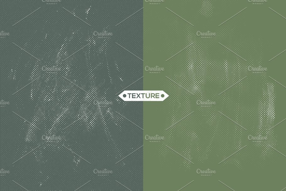 9款抽象半色调肌理v1 9 Abstract Halftone Texture VOL.1插图(2)