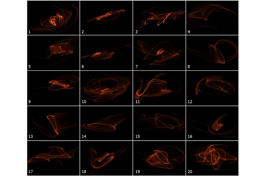 4K分辨率火焰耀斑叠层背景 4K Fire Flares Overlays Vol. 2插图(4)