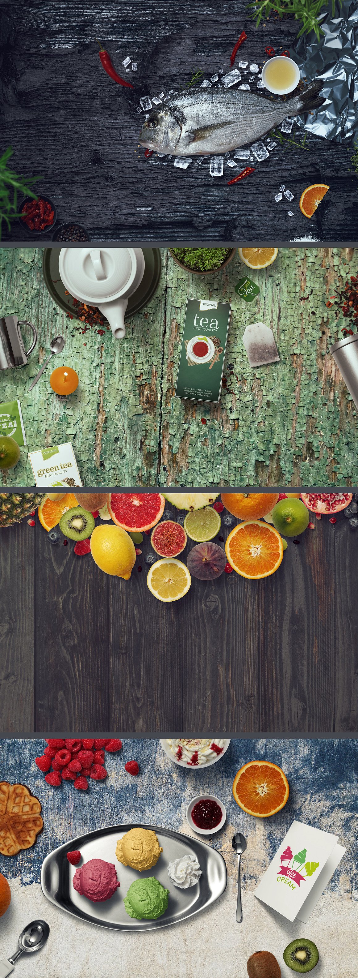 Kitchen Scene Generator–高品质的厨房场景样机下载 9.42 GB[psd,png]插图(4)