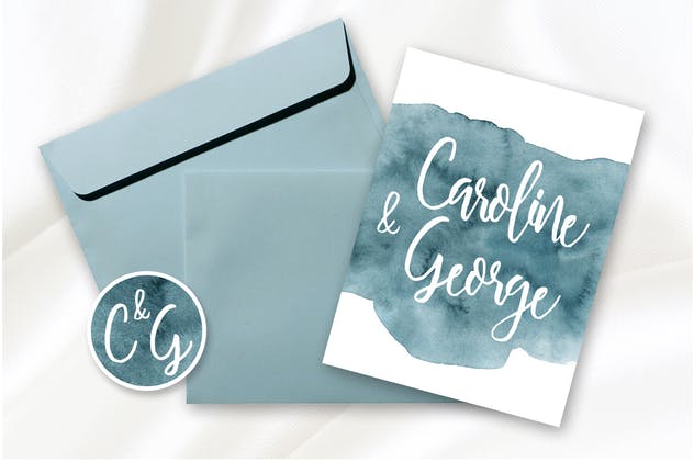 200款水彩纹理设计师套件 200 Watercolor textures bundle插图(4)