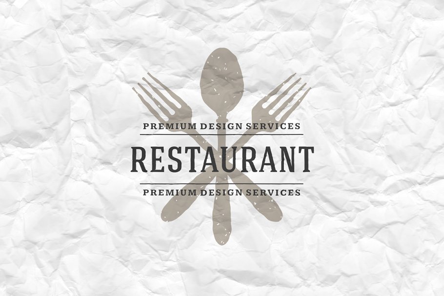 20个手绘复古Logo模板 20 hand drawn logos插图(5)