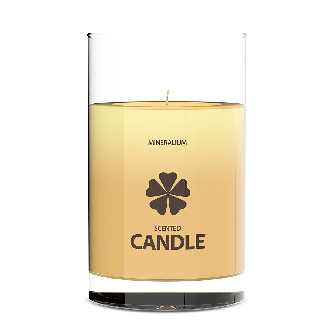 玻璃蜡烛外观设计PSD样机模板 Glass Candle PSD Mock-ups插图(1)