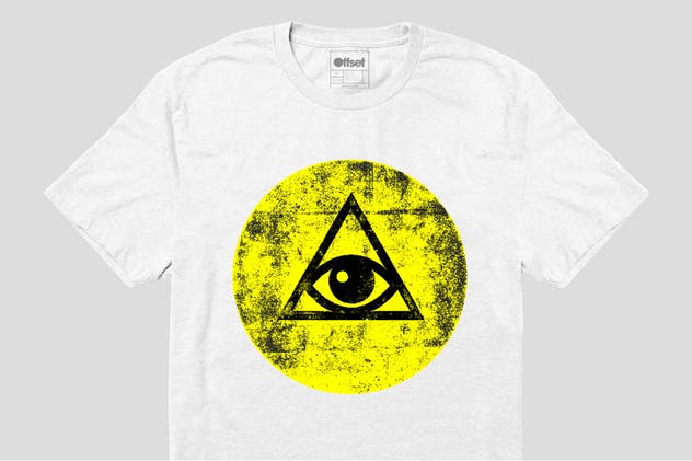 30款凸版印刷纹理效果矢量符号 Letterpress Vector Symbols插图(8)