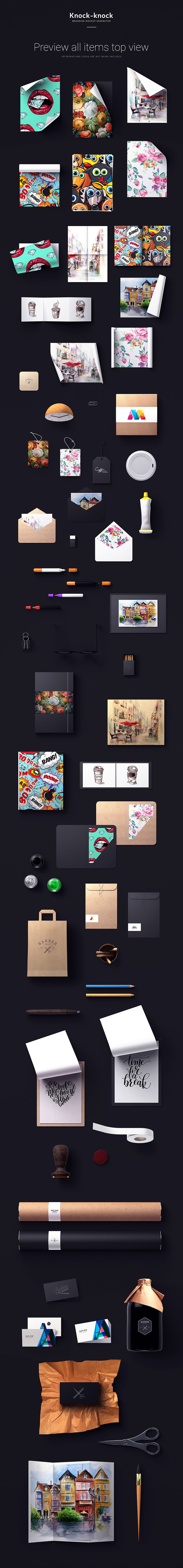 超大容量品牌样机集合 Knock-knock Mockups（3.36GB）插图(16)