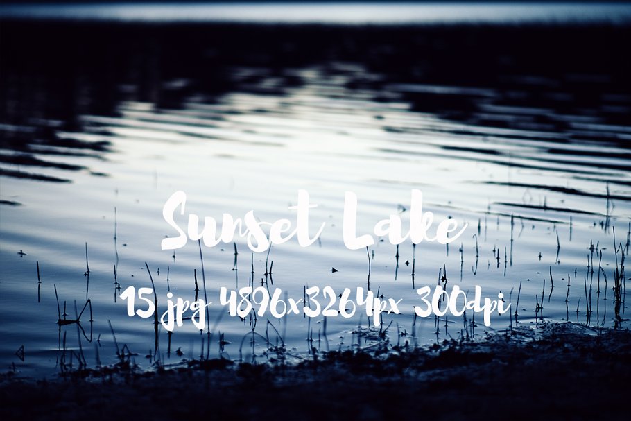 日落湖水高清照片素材 Sunset Lake photo pack插图(3)
