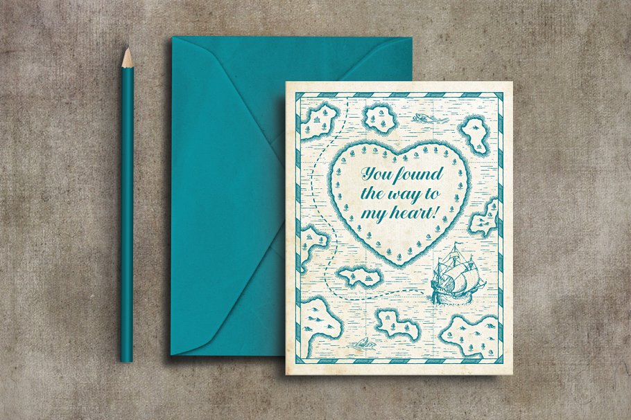 复古航海地图设计工具包 The Vintage Nautical Map Maker插图(1)