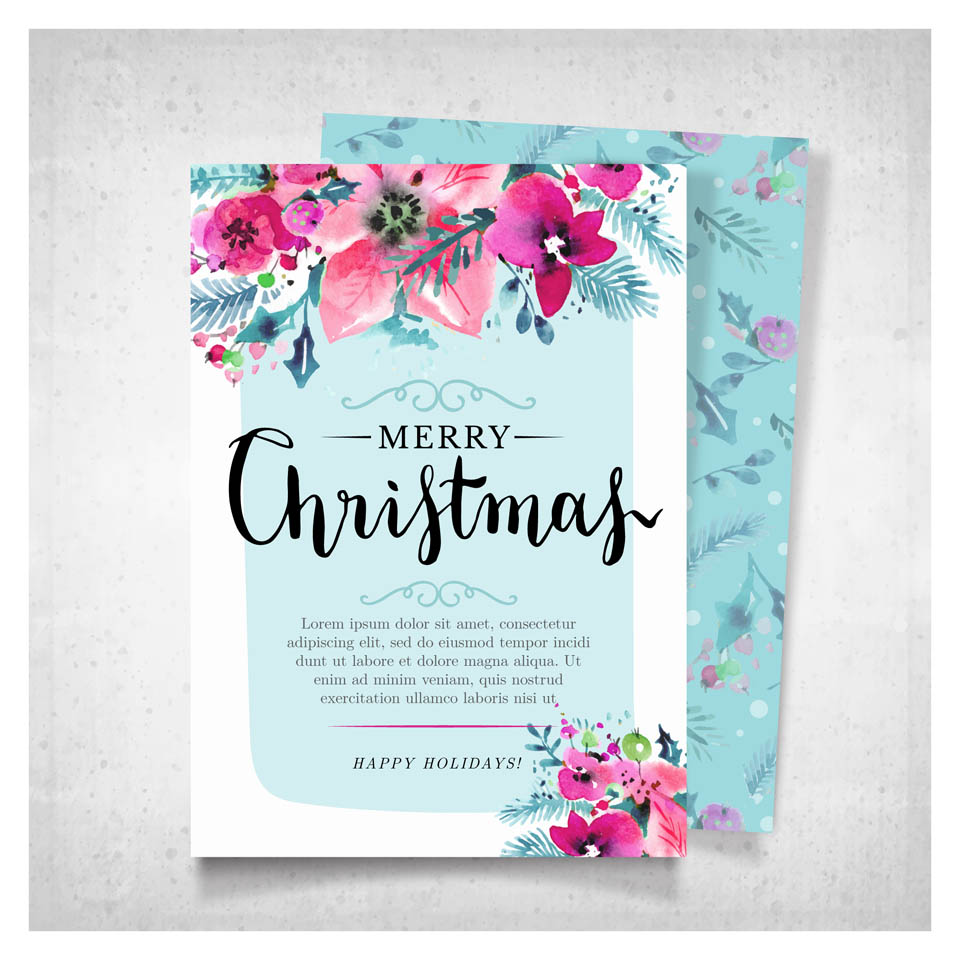 高质量圣诞主题矢量素材合集第三弹 Merry Christmas Premium Vector [AI, EPS]插图(4)