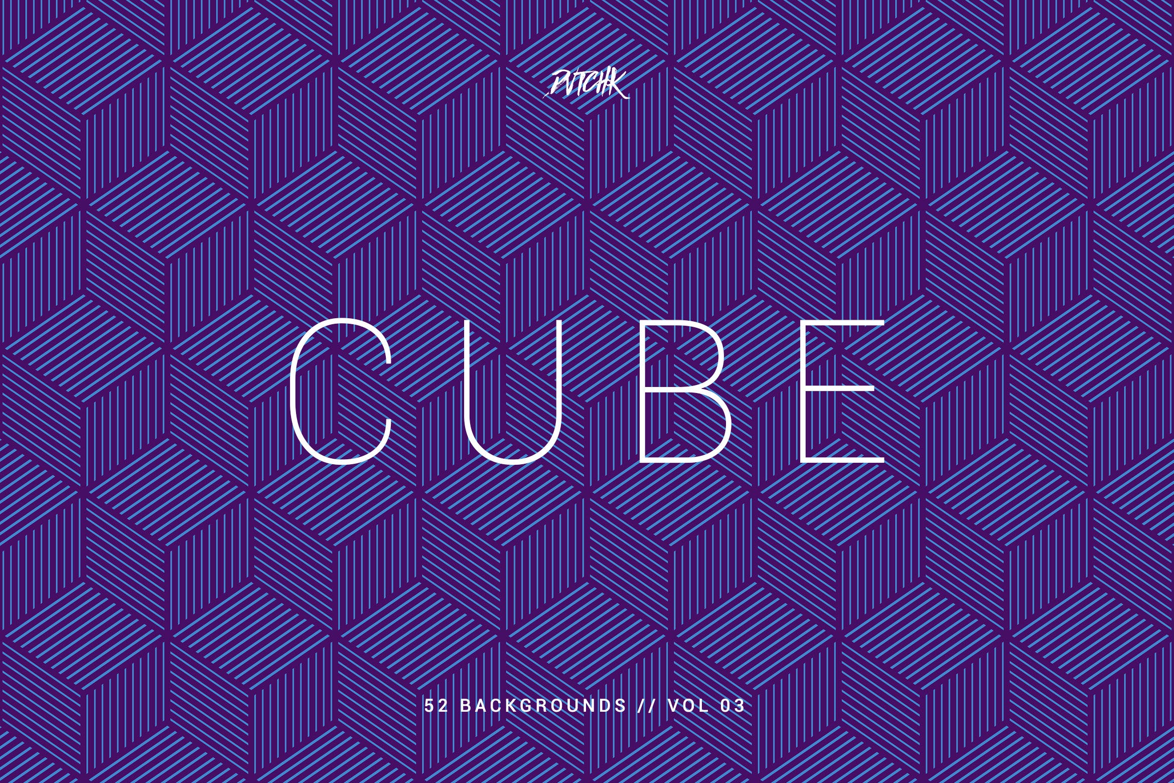 立方体几何图案连续四方图案背景素材库精选v03 Cube | Seamless Geometric Backgrounds | Vol. 03插图