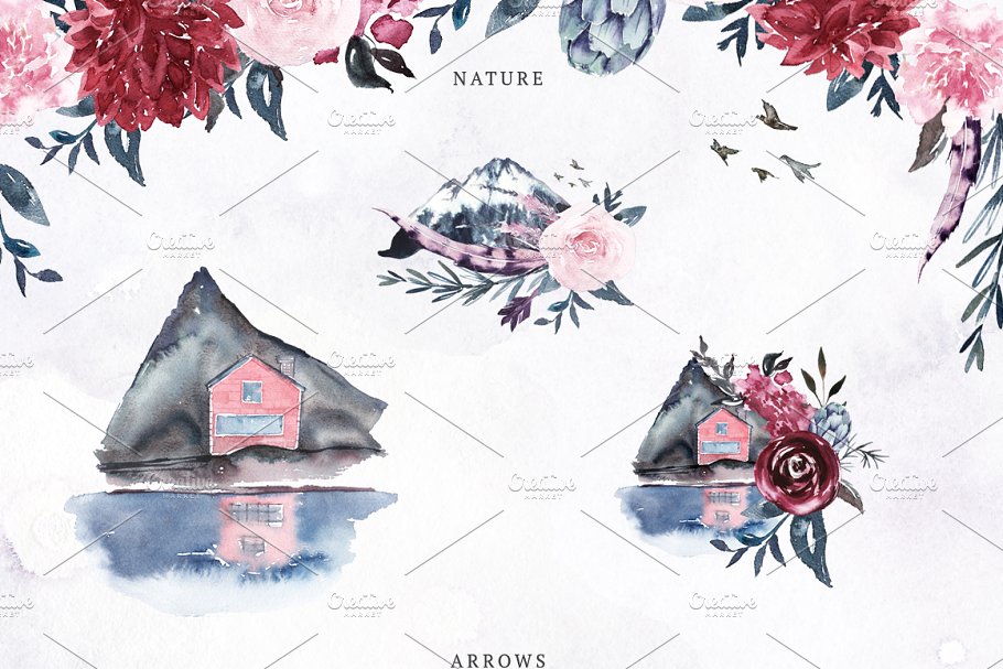 幽灵风格森林动物设计素材[1.11GB] Animals of the Ghost Forest插图(7)