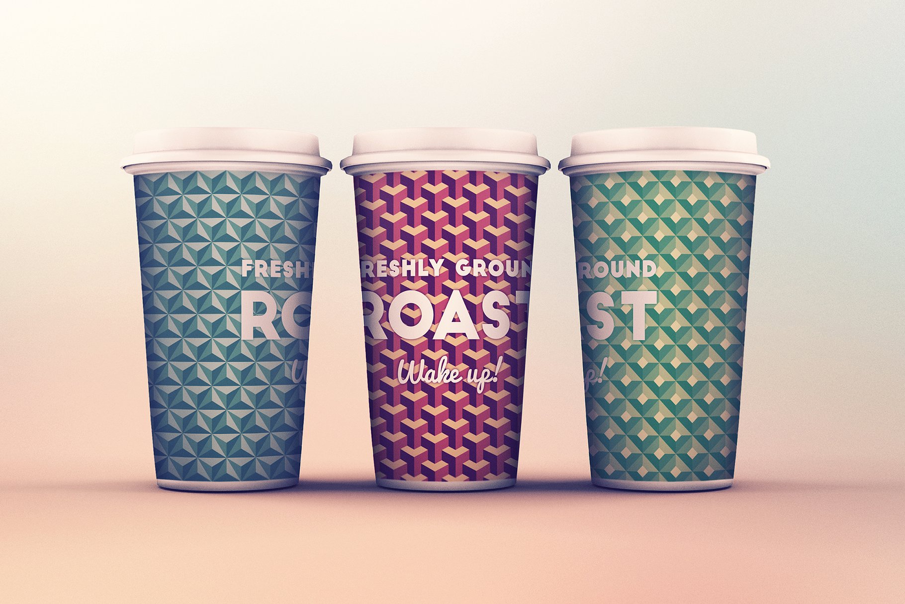 无限延伸图形矢量纹理 Infinite Vector Geometry Patterns插图(2)