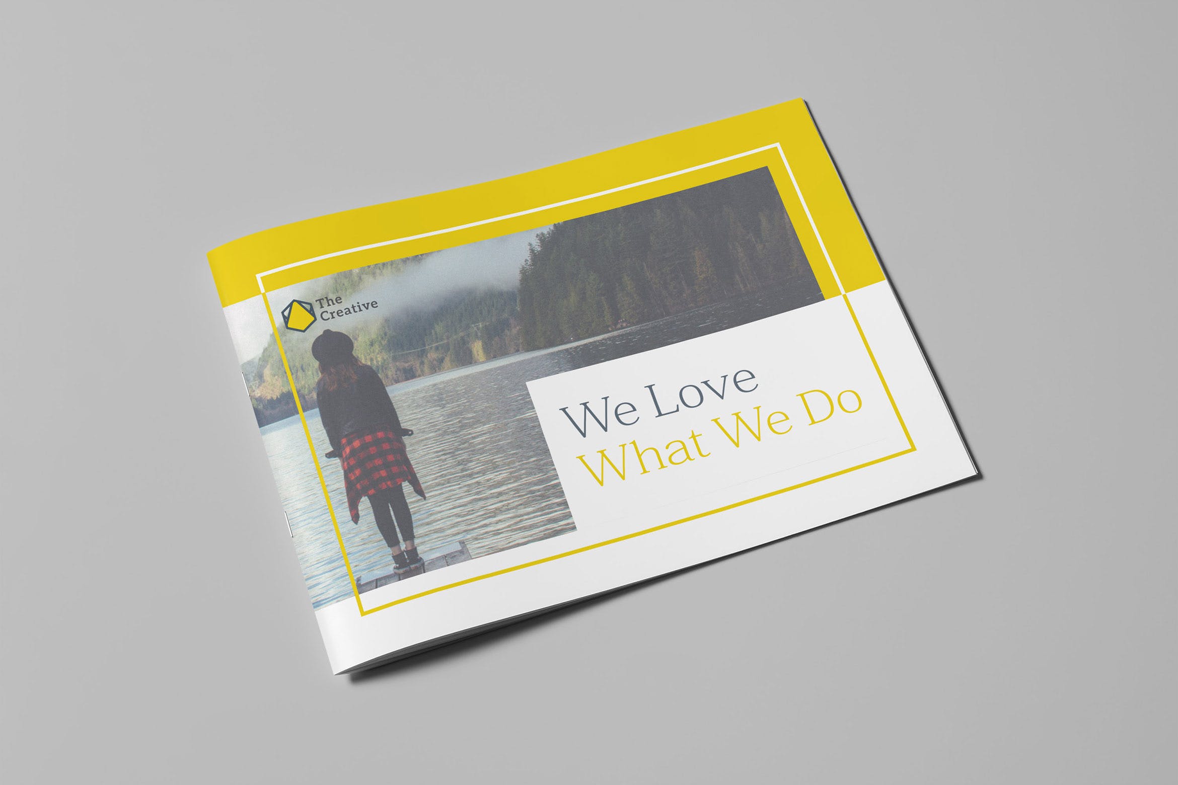 创意公司横版画册设计模板v2 The Creative Brochure – Landscape Vol.2插图