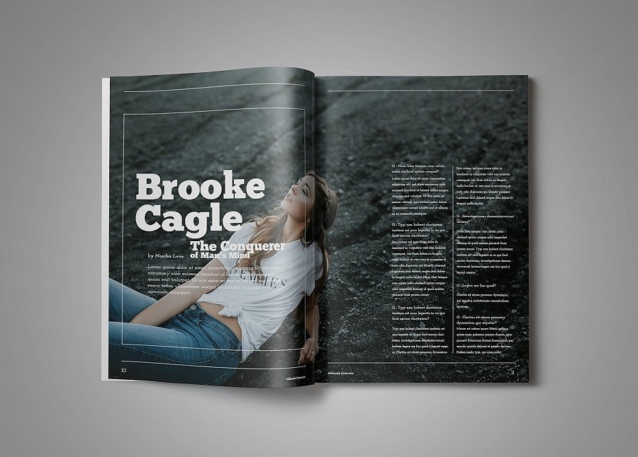 30页时尚多用途的Indesign杂志模板下载[indd]插图(6)