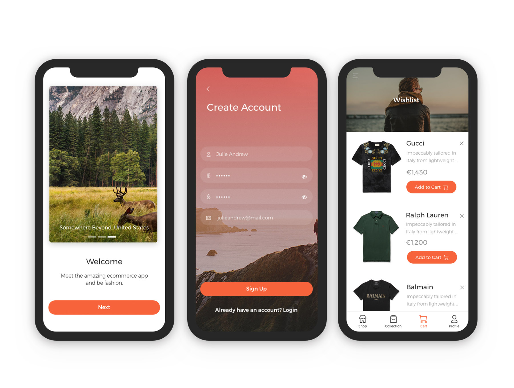 素材库下午茶：多功能时尚电商购物app ui KIT Sketch模板下载[Sketch素材]插图(5)
