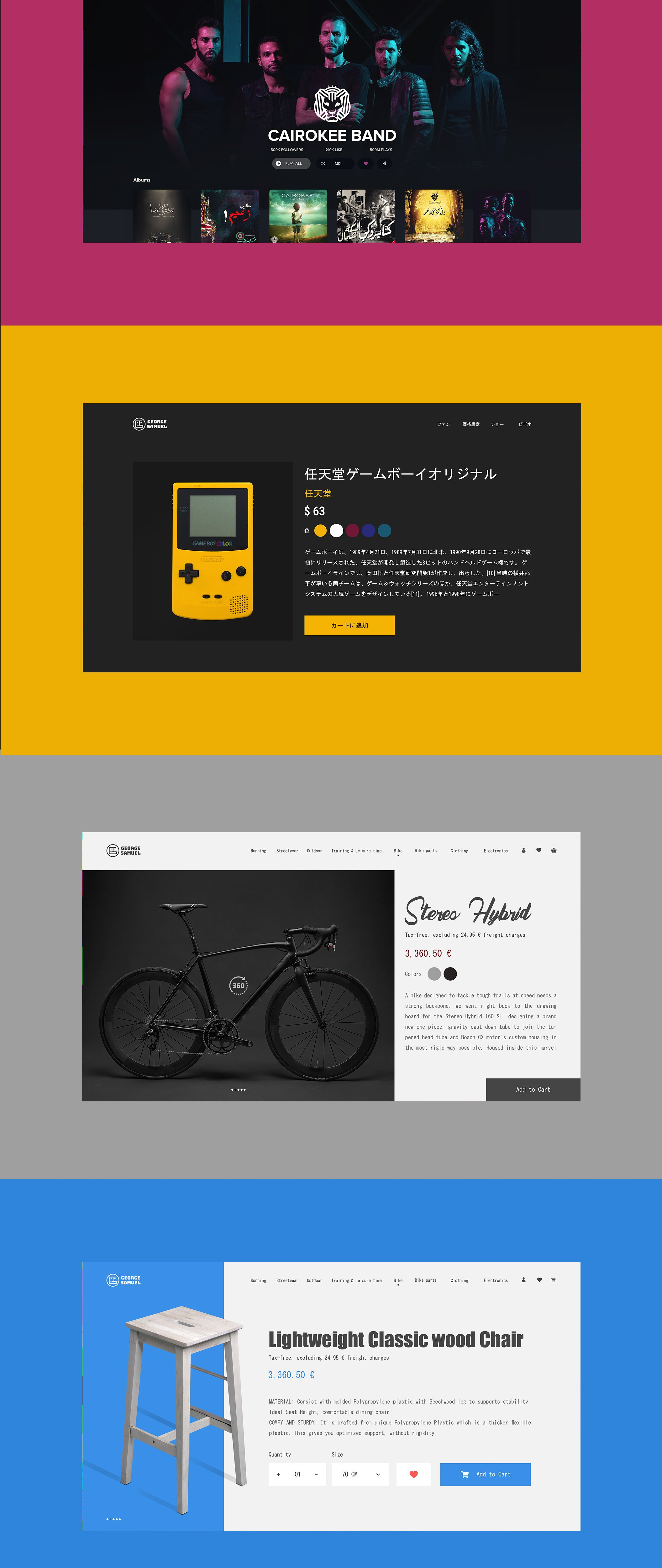 精品：高端大气的多种多样风格的企业产品官网网页模版下载[PSD]插图(3)